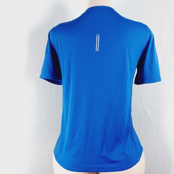 Nike Women's Blue White Dri-FIT Team USA City Sleek Short Sleeve T-Shirt Size M - Picture 5 of 10